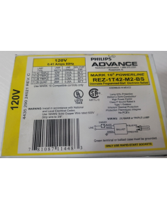 Advance Mark 10 REZ-1T42-M2-BS CFL Dimming Ballast - TWO UNITS Remaining!!!