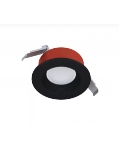 Halo RLFRC4FSMBB 4" Fire Rated Recessed Baffle Canless Downlights 