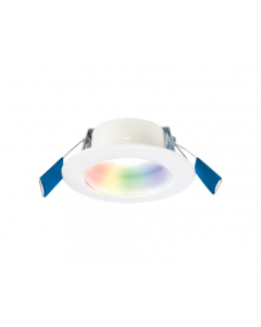 Halo RLWZC409 4" Smart Baffle Canless Downlight (WiZ Pro), 10W