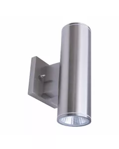 Westgate MFG WMC3-UDL-MCT-BN-DT - 3in 3CCT-Selectable LED Outdoor Cylinder Up/Downlight, 18W, Brushed Nickel