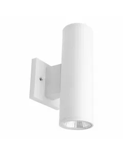 Westgate MFG WMC3-UDL-MCT-WH-DT - 3in 3CCT-Selectable LED Outdoor Cylinder Up/Downlight, 18W, White
