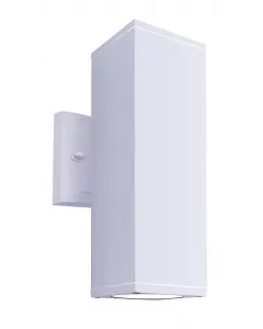 Westgate MFG WMCS-UDL-MCT-WH-DT - 3.5in 3CCT-Selectable LED Outdoor Square Cylinder Up/Downlight, 24W, White