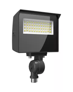 RAB X22-20 LED Flood Light - 1,310-3,120 Lumens - 20/17/13/10 Watts -3000K/4000K/5000K - Bronze - 120V