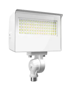 RAB X22-35W LED Flood Light - 2,832-5,286 Lumens - 35/30/25/20 Watts -3000K/4000K/5000K - White - 120V