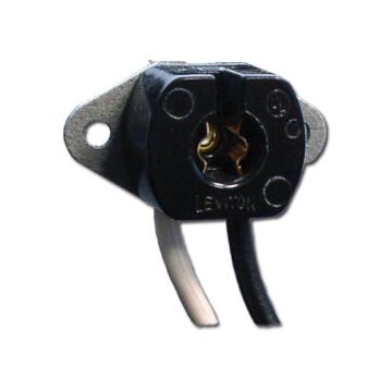 T5 Miniature Bi-Pin - Flanged Mount with Leads - *DISCONTINUED* 