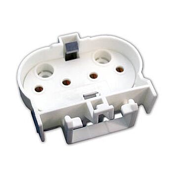 Long PL Socket - 4-Pin - Horizontal Snap In