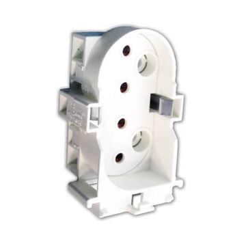 Long PL Socket - 4-Pin 2G11 - Vertical Snap In 