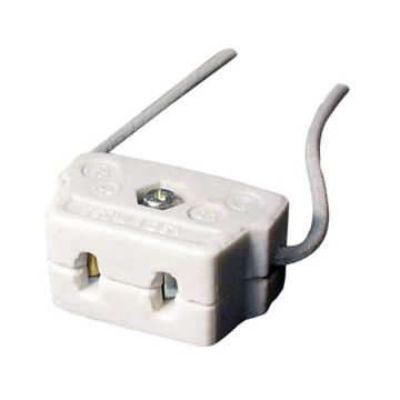 G12.7 Base Incandescent Side Prong Socket - *DISCONTINUED*