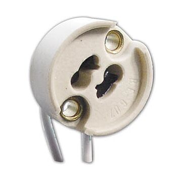 GU7 Base Halogen Socket with Leads - LH0494