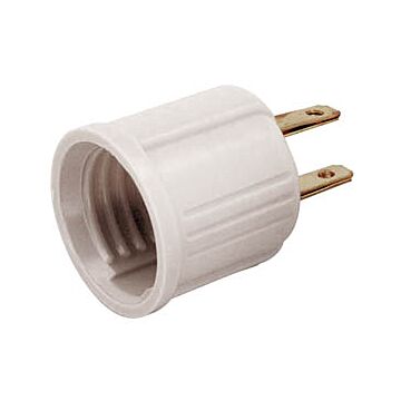 Medium Base Polarized Socket Outlet Adapter - *DISCONTINUED*