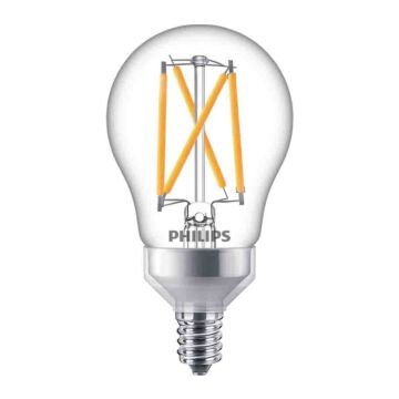 Philips 549378 Dimmable A15 LED Bulb - 3.8A15/PER/927-922/CL/G/E12/WGX1FB - *DISCONTINUED*