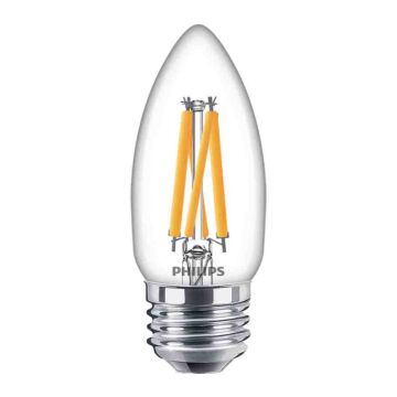 Philips 549428 Dimmable B11 LED Bulb - 5.5B11/PER/950/CL/G/E26/DIM 1FBT20 - *DISCONTINUED* LIMITED Stock Remaining