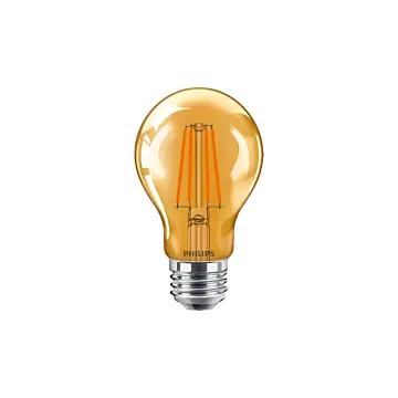 Philips 568840 4A19/PER/ORANGE/G/E26/ND 4/1PF A19 bulb
