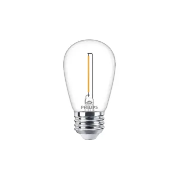 Philips 575209 - 1S14/VIN/827/CL/G/E26/ND 1CT  S14 LED Bulb - *DISCONTINUED*