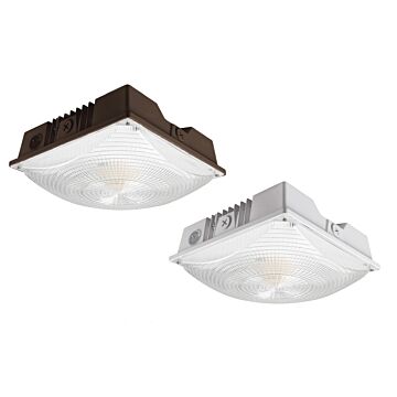 Sylvania 62223- CANOPYS4A/020UNVD8SC2/C5/BZ 8" Square Bronze Canopy 20W