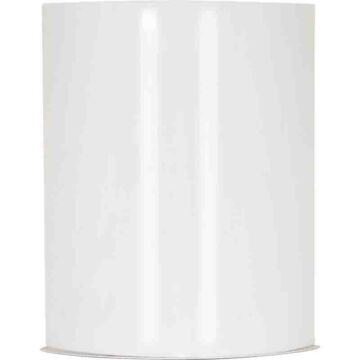 Nuvo 62-1646 Crispo LED 9 inch; Wall Sconce; White Finish; CCT Selectable 3K/4K/5K