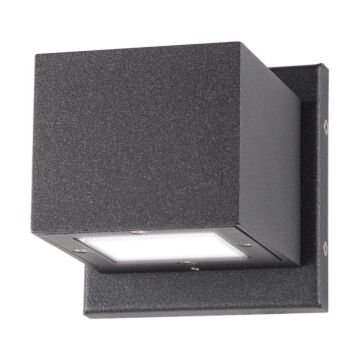 Nuvo 62-1235 Verona LED Small Square Up/Down Fixture in Anthracite Finish *Discontinued - See recommended replacement*