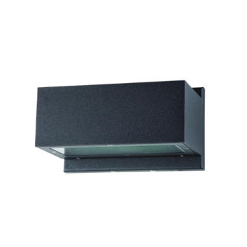 Nuvo 62-1237 Verona LED Rectangular Up/Down Fixture in Anthracite Finish *DISCONTINUED - See recommended replacement*