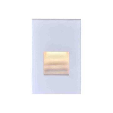 Nuvo 65-405 LED Vertical Step Light; 3 Watt; White Finish; 120 Volts