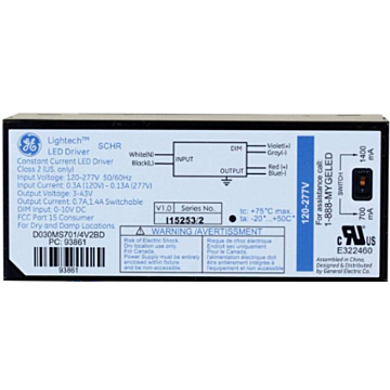 GE Lightech DO30MS701/4V2SBF (93861) LED Driver - *DISCONTINUED*