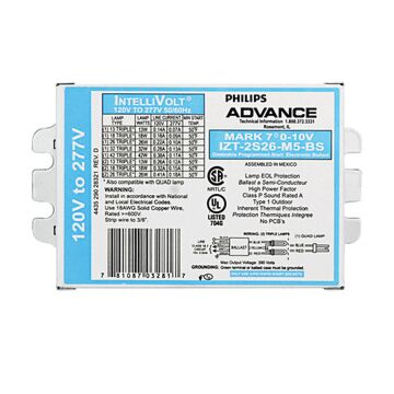 Advance Mark 7 IZT-2S26-M5-BS CFL Dimming Ballast - *DISCONTINUED*