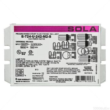 Sola E-724-U-242-M2-S 43-95W 120V CFL Ballast - TWO UNITS Remaining!!!