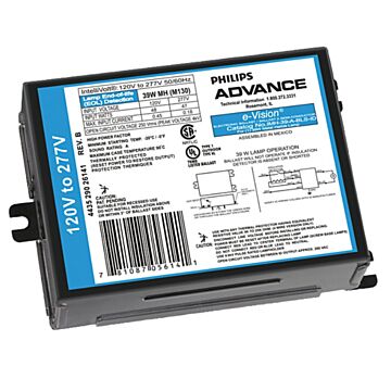 Advance e-Vision IMH-239-A-BLS 2 x 39 Watt Electronic Metal Halide Ballast - *DISCONTINUED*