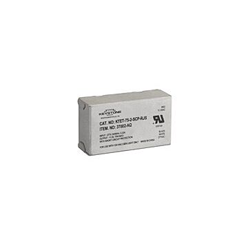 Keystone KTET-75-2-SCP-RJS 75 Watt Low Voltage Transformer
