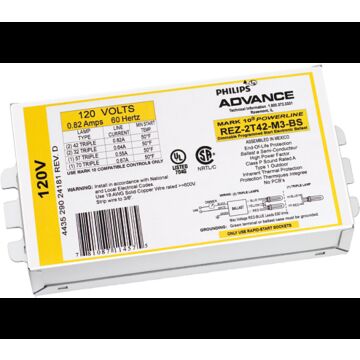 Advance Mark 10 REZ-2T42-M3-BS  CFL Electronic Dimming Ballast - *DISCONTINUED*