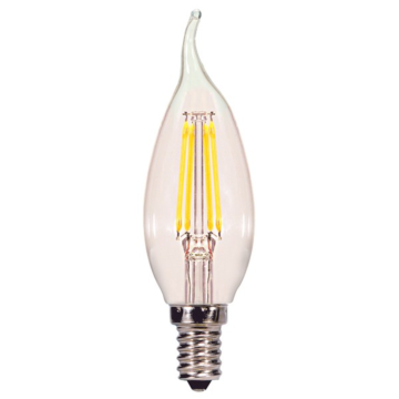 Satco S21296 - 4CA10/LED/927/CL/120V/E12