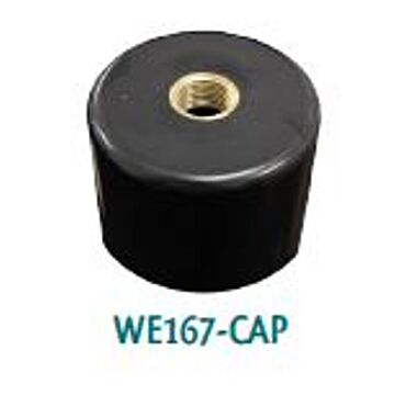 Westgate WE167-CAP 3" Post Cap Only With 1/2" Npt Hub - BACKORDERED Until NOVEMBER 2026
