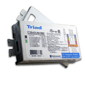 Universal Triad C2642UNVME00K Electronic Compact Fluorescent (CFL) Ballast Kit