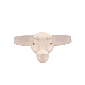 Halo ESF2A4MW Twin Head Floodlight, Motion, 2,300 Lumens, White