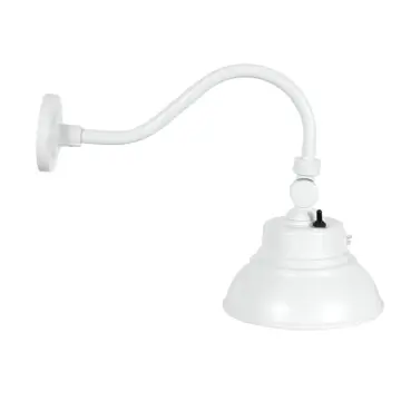 Westgate GNB-25W-MCT-WH-P - 3CCT Gooseneck Barn Light 25W White