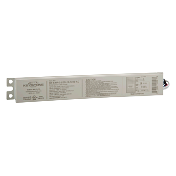 Keystone KT-EMRG-LED-12-1200-AC 12W Constant Wattage LED Emergency Back-Up Driver
