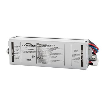 KT-EMRG-LED-9C-900-2 Keystone 9W Constant Power Emergency LED Driver