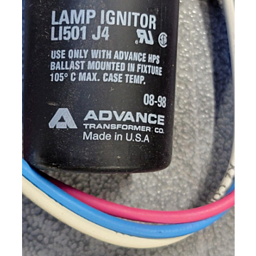 Advance LI501J4 - 300VAC Round Ballast Ignitor