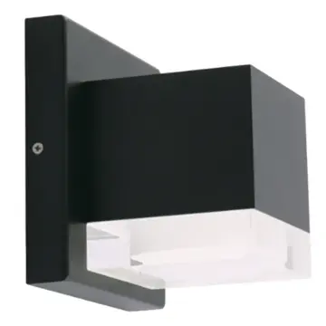 Westgate MFG LRS-J1S-MCT-C90-BK - LED Model J Architectural Outdoor/Indoor Wall Lights, 10W, 3000K/4000K/5000K