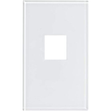 Lutron LFGR-W3BN-CWH - seeTouch Glass Faceplate