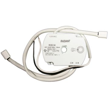 Radiant RCB64 (TLE64) Circline Ballast - 32W + 32W with Connectors 