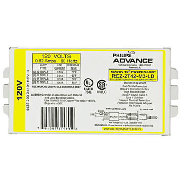 Advance Mark 10 REZ-2T42-M3-LD CFL Dimming Ballast - *DISCONTINUED*