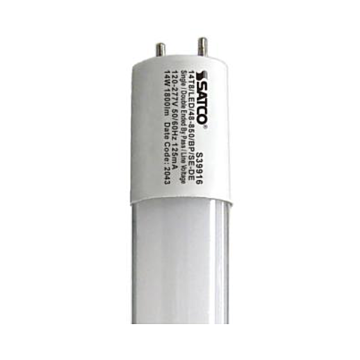 Satco S39916 - 14T8/LED/48-850/BP/SE-DE LED T8 Type B Lamp