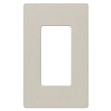Lutron SC-1-LS Claro 1 Gang Wallplate Limestone - *DISCONTINUED*