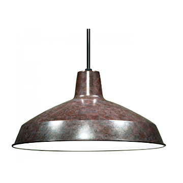Nuvo SF76-662 1 Light - 16" Pendant with Warehouse Shade - Old Bronze Finish