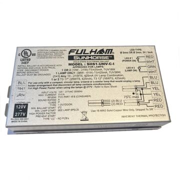 Fulham SunHorse SHS1-UNV-C-I UV & Germicidal Ballast
