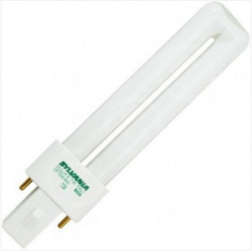 Sylvania 21275 (20307) - CF7DS/850/ECO  - 7 Watts 2 Pin CFL 5000K