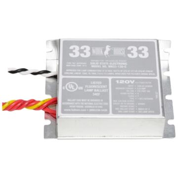 Fulham WorkHorse WH33-120-BLS Electronic Ballast - DISCONTINUED. SEE the WH33-120-C as possible replacement
