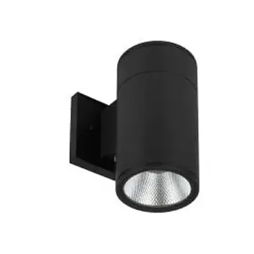Westgate MFG WMC-DL-MCT-BK-DT - 4in.Wall Mount Outdoor Cylinder Downlight  3CCT Selectable 15W Black