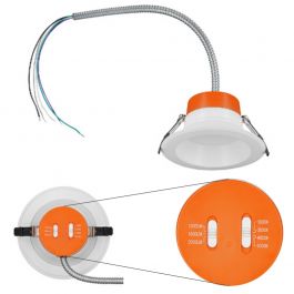 na.ma1220① Sylvania 62808- 5A Dual Selectable LED Downlight, RT56, 14/18/24W
