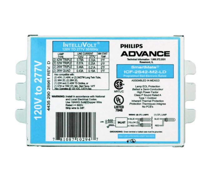57 Watt CFL Ballast